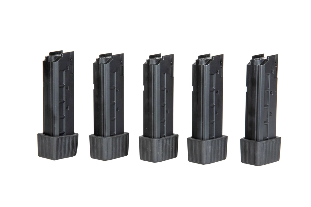 Juego de 5 magasynks low-cap 65 bolas para réplicas APC9