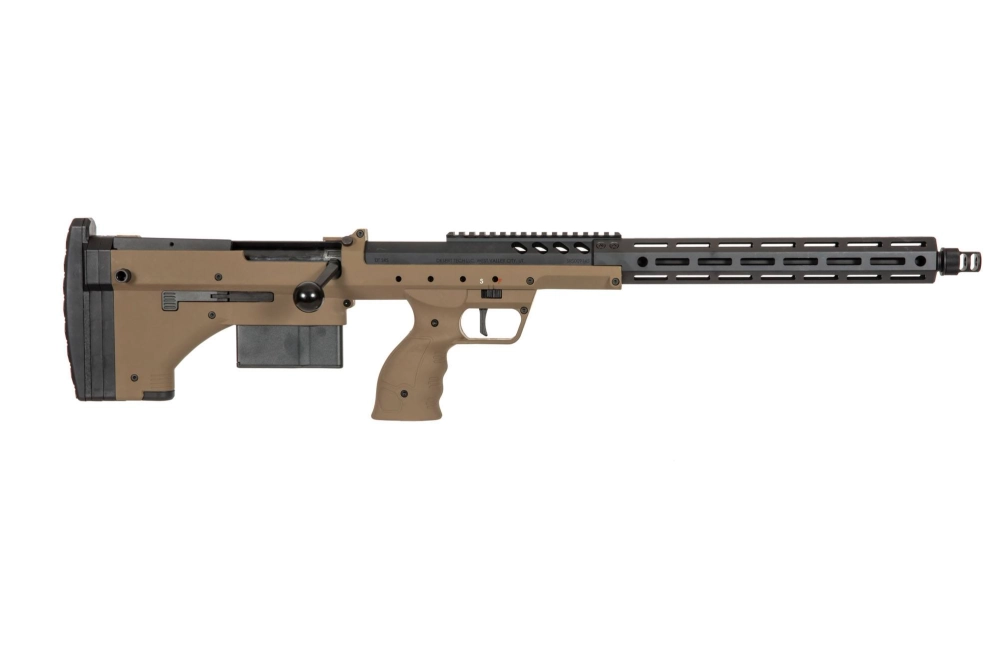 Replika karabinu snajperskiego Desert Tech SRS-A2/M2 22” (praworęczna) - FDE