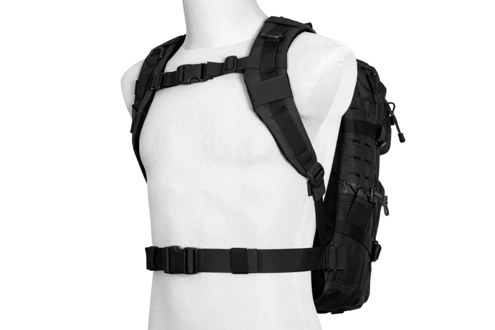 Mochila de patrulla Hybrid - negra