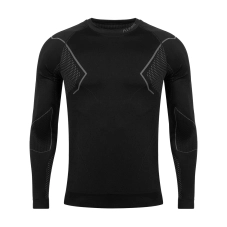 Sweat-shirt thermique Alpinus Active Base Layer pour hommes Noir et gris