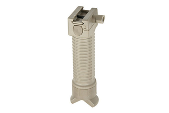 RIS tactical grip with bipod - tan