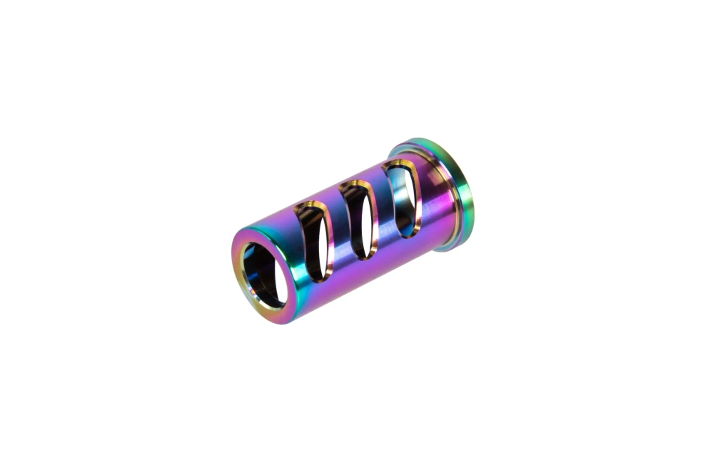 LA Capa Customs CUTOUT lock guide cap for TM Hi-Capa 4.3 replicas (with Delrin ring) Rainbow