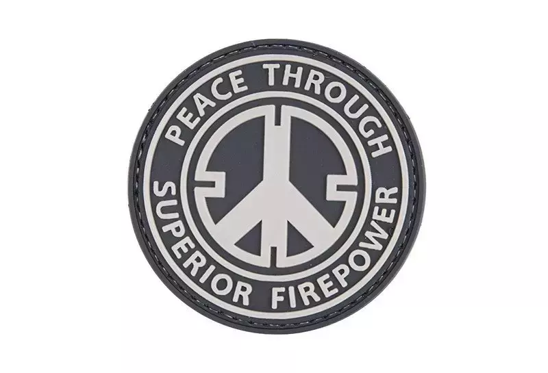 3D Patch - Peace Through Superior Firepower