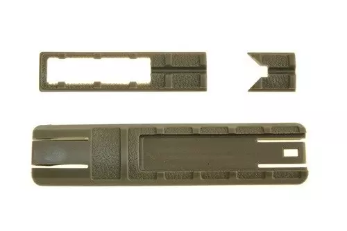 Cubierta para el carril RIS con bolsillo