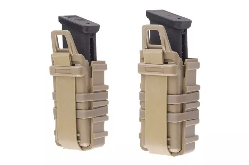 Double Open III (S) Pistol Magazine Pouch - Tan