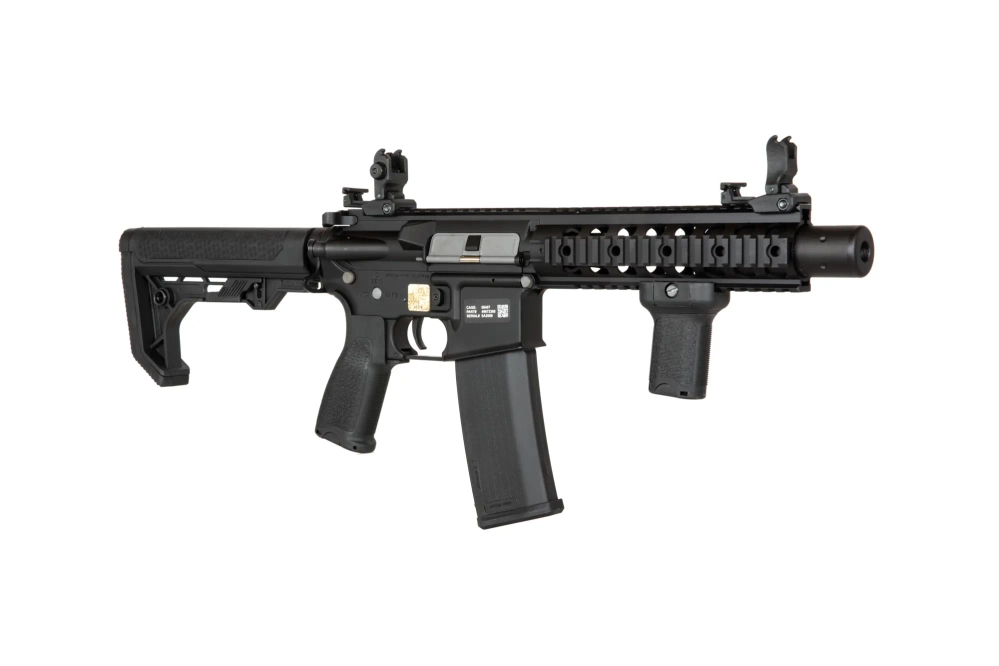 Specna Arms SA-E05 EDGE™ Kestrel™ ETU 1.14 J Lichte Ops Kolf Zwart ASG Karabijn