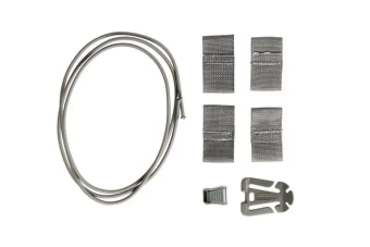 Rubber cord for helmets  - Foliage Green