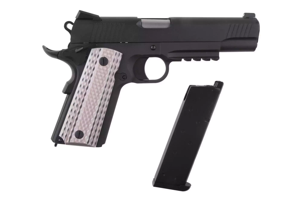 1911 M45A1 pistol replica - black