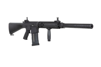 airsoft A&amp;K SR25-P-N Selector Rifle Polymer Version