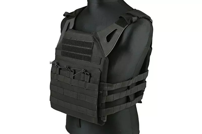 Jump type tactical vest - black