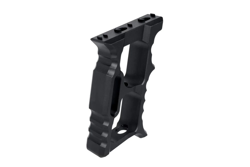 Aluminium hoekgreep TD Minivert voor KeyMod/M-LOK Zwart