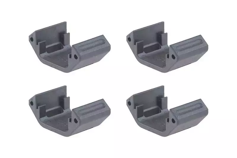 AM-DH-013-BK Rail Cover Set for Amoeba Handguards - Black