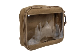 Pochette à fenêtre en aluminium - Coyote Brown