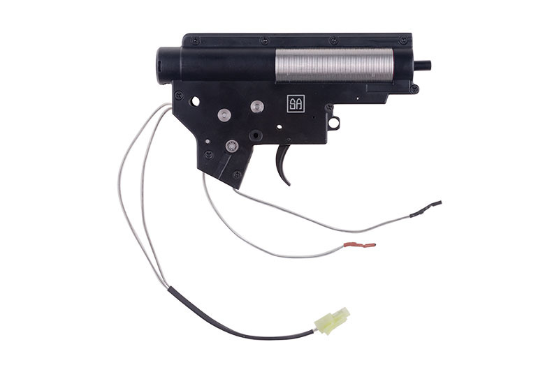 Complete Reinforced Gearbox V2 Mod2 with Electronic Contact (Rear-Wired) 