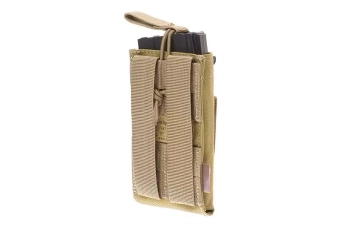 Chargeur simple ouvert pour chargeur M4/M16 + pistoletowy - kaki