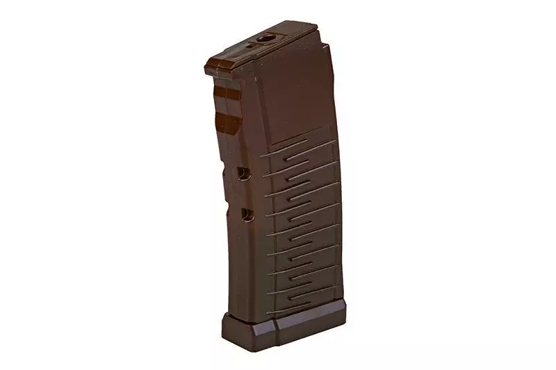 Zásobník hi-cap 250 kuliček pro zbraní VSS/AS VAL - hnědé