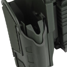 Funda universal Wosport para pistolas con linterna X300A GB-81 en color oliva
