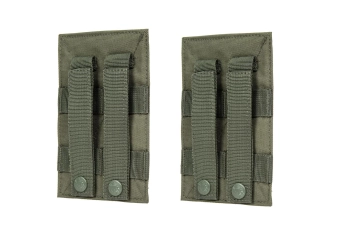 Panneaux velcro MOLLE - vert olive
