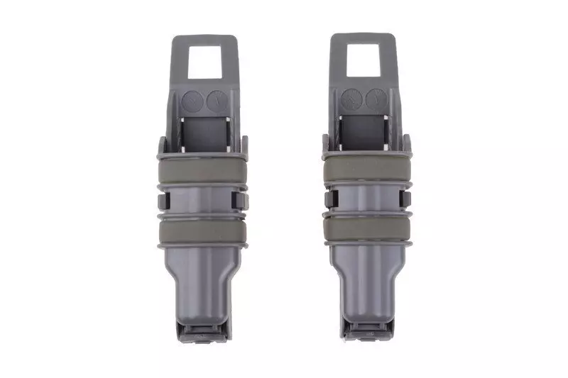 Zestaw 2 ładownic FAST na magazynki pistoletowe - foliage green