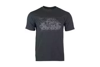 T-shirt Military Culture - Type C - Gris fumé