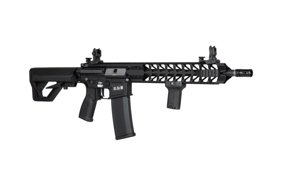 Airsoftová zbraň puškaka SA-E13-RH EDGE 2.0™ Heavy Ops Stock - černá