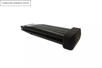 30rd green gas magazine for HX (Hi-Capa) series replicas