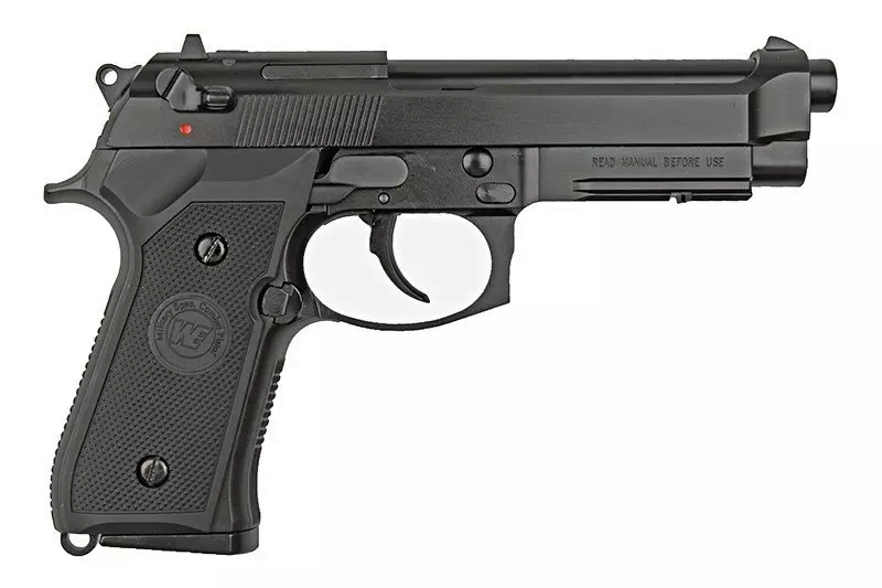 Pistole airsoft WE M9A1 v.2 (LED box) černá (OUTLET)