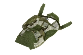 Housse en maille pour casque type fast (M) - olive drab