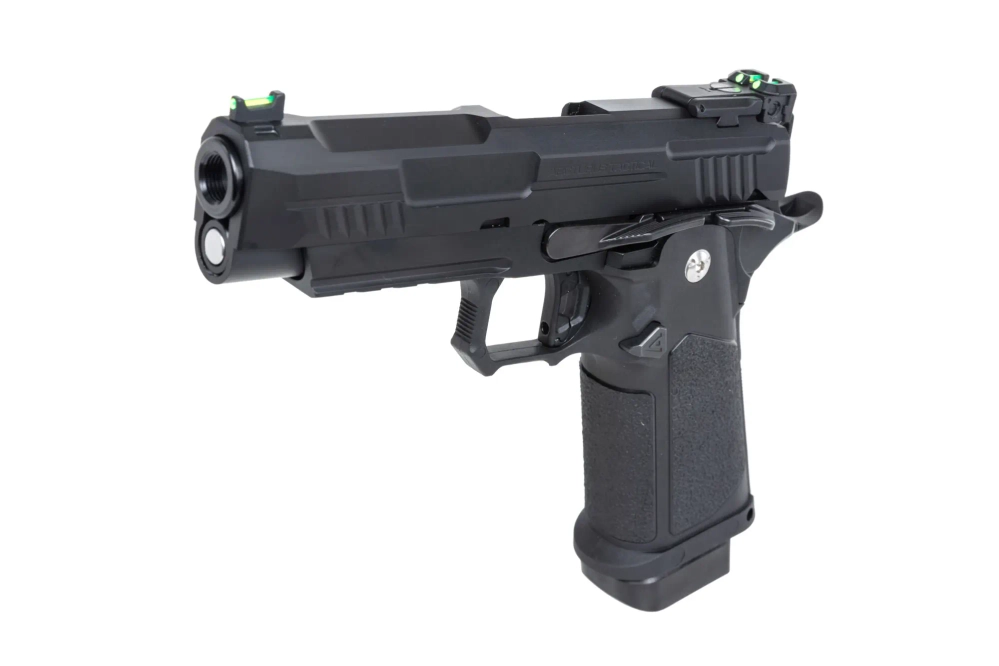 Arcturus Vanguard 4,3" Hi-Capa GBB ASG pistool Zwart