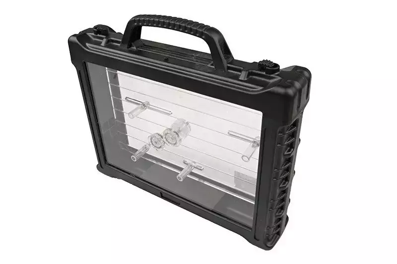 Replika pistole M92 v.2 (LED Box) - stříbrná