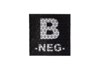 Patch IR avec groupe sanguin : B NEG