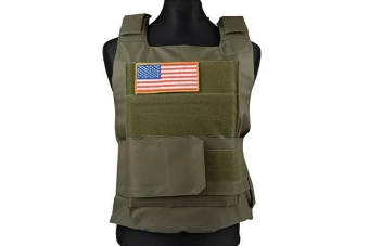 Personal Body Armor tactical vest - olive green