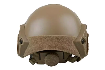 Replika přilby X-Shield FAST MH - hnědá