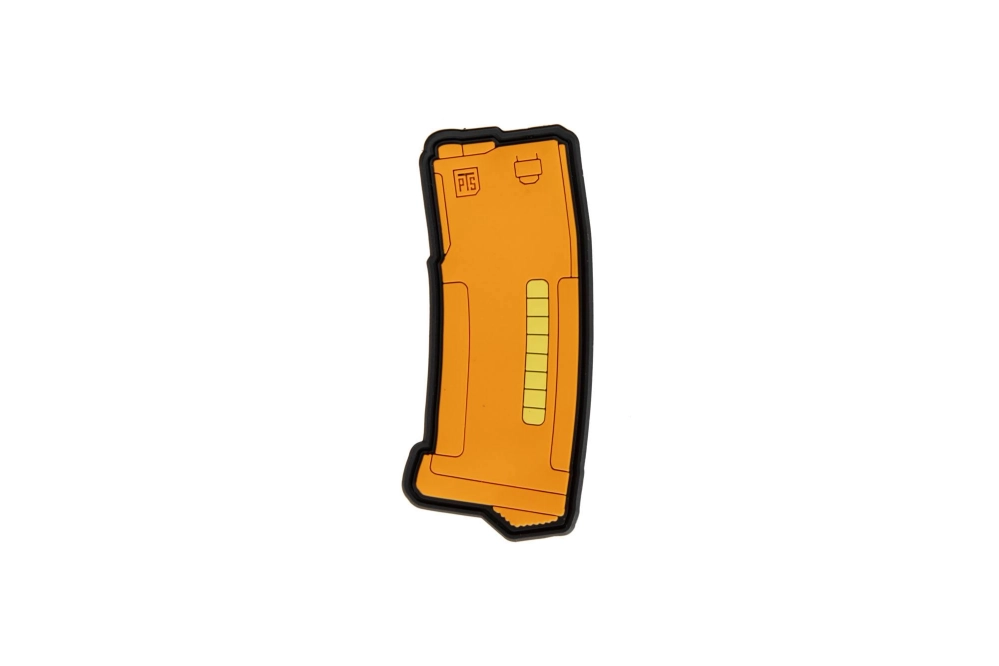 Parche 3D EPM PVC - naranja