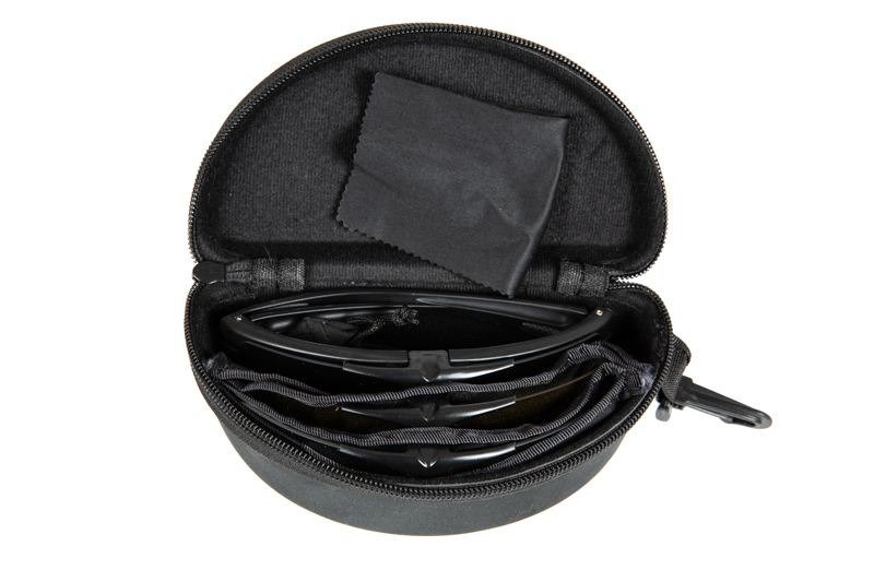 Tactical Glasses - Set - Black