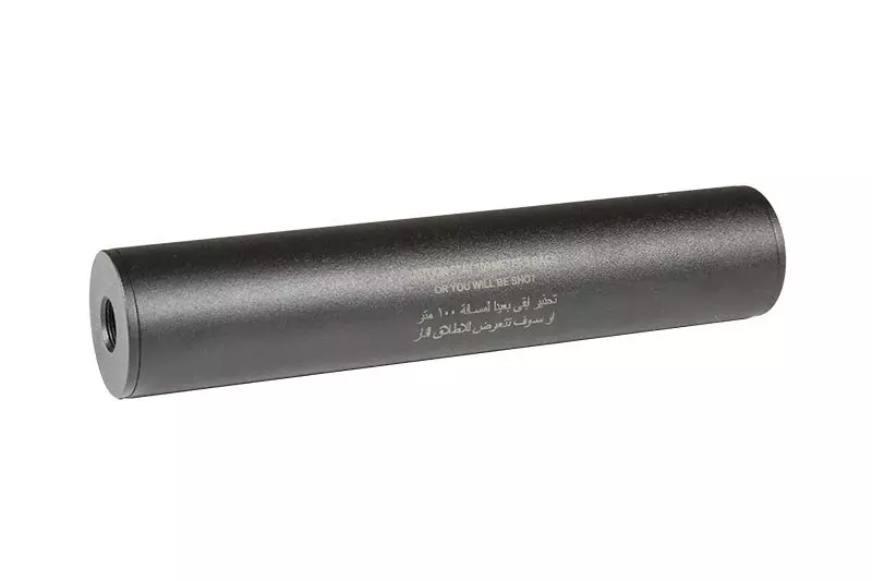 "Stay 100 meters back" Covert Tactical Standard 40x200mm silencer
