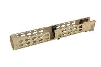 Cama KeyMod 5KU de aluminio tubular para réplicas de AK-105 (red dotsión CYMA)