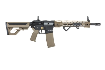 Specna Arms RRA SA-P14 Prime™ HAL™ ETU Heavy Ops Stock airsoft Carbine High Torque Half-Tan Version