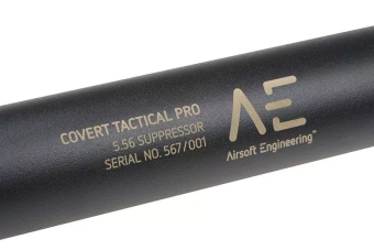 Tlumič Covert Tactical PRO 40x150mm (AE Markings)