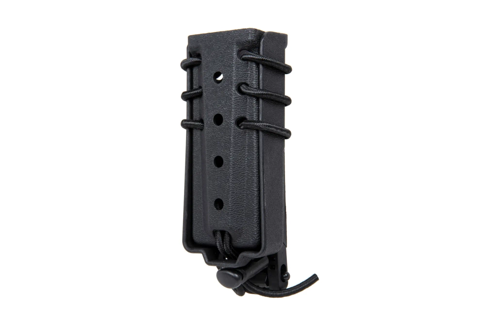 Porta cargador Wosport Urban Assault Long Quick Pull 9mm Negro
