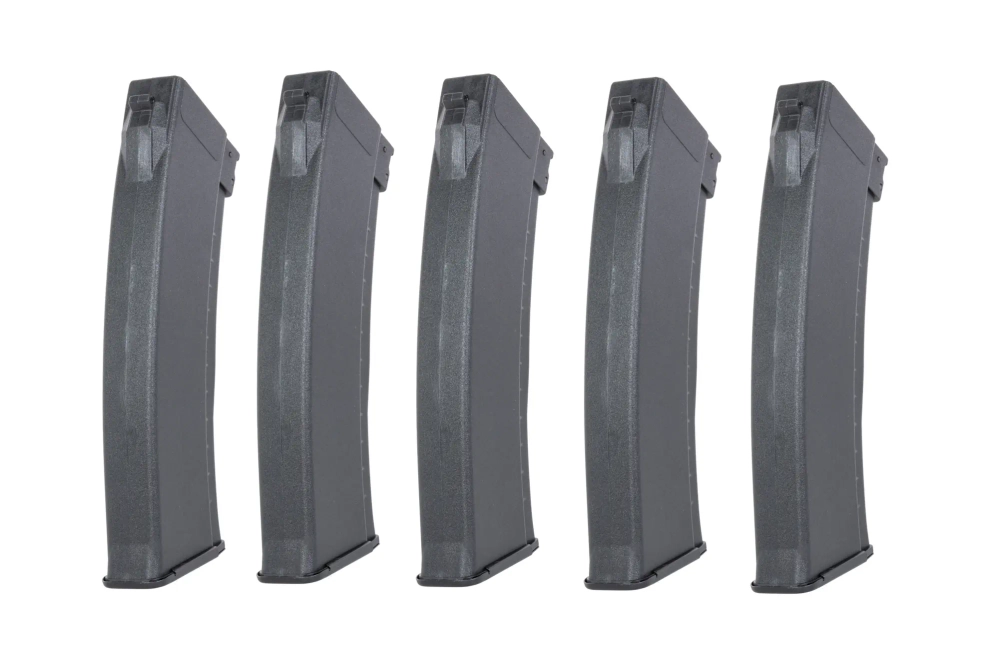 Lot de 5 chargeurs Hi-Cap 550 billes Arcturus EMM AK74 "Bakelite" Wheel Black