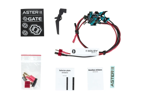 GATE ASTER II Bluetooth® Controller Kit for G&amp;G G2 Gearbox + Adjustable Quantum Trigger 2 [AEG &amp; HPA] [Rear Wired] Expert