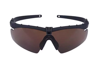 Lunettes tactiques - Noir/Brun