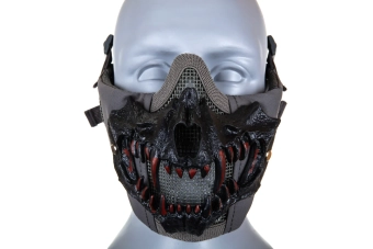Maska Stalker EVO PLUS Fangs Ear Protection Szary