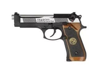 WE-2058 BIOHAZARD pistol replica - 2 TONE