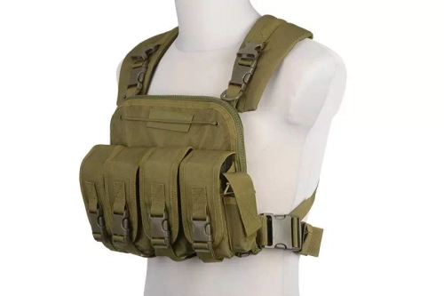 Commander Chest Rig Tactical Vest - Olive Drab