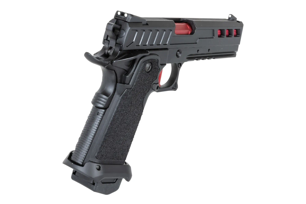 Pistolet ASG ICS Hi-Capa ACME Dual Power (z magazynkiem na CO2)