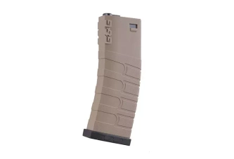 Chargeur mid-cap 120 balles pour M4/M16 (5 pcs) - tan/noir