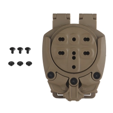 Universele 360-graden tactische holsteradapter Wosport GB-ACC-21 Coyote Brown