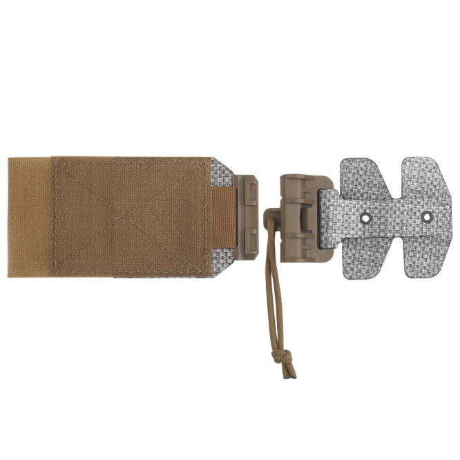 Sada adaptérů QD Wosport pro V5 Plate Carrier Coyote Brown